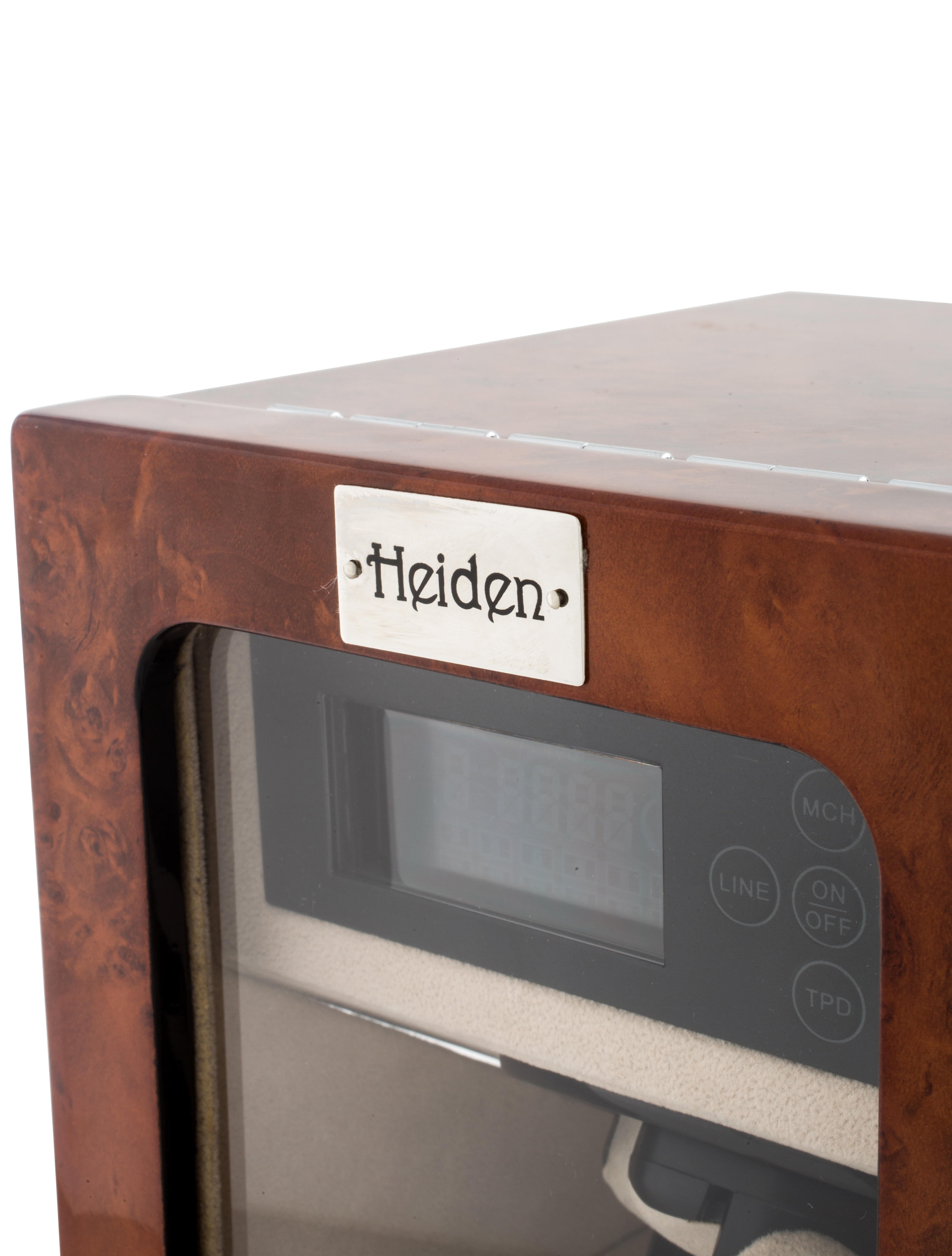Heiden prestige single watch winder instructions