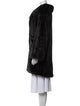 Henig Furs Mink Printed Fur Coat