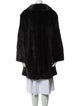 Henig Furs Mink Printed Fur Coat