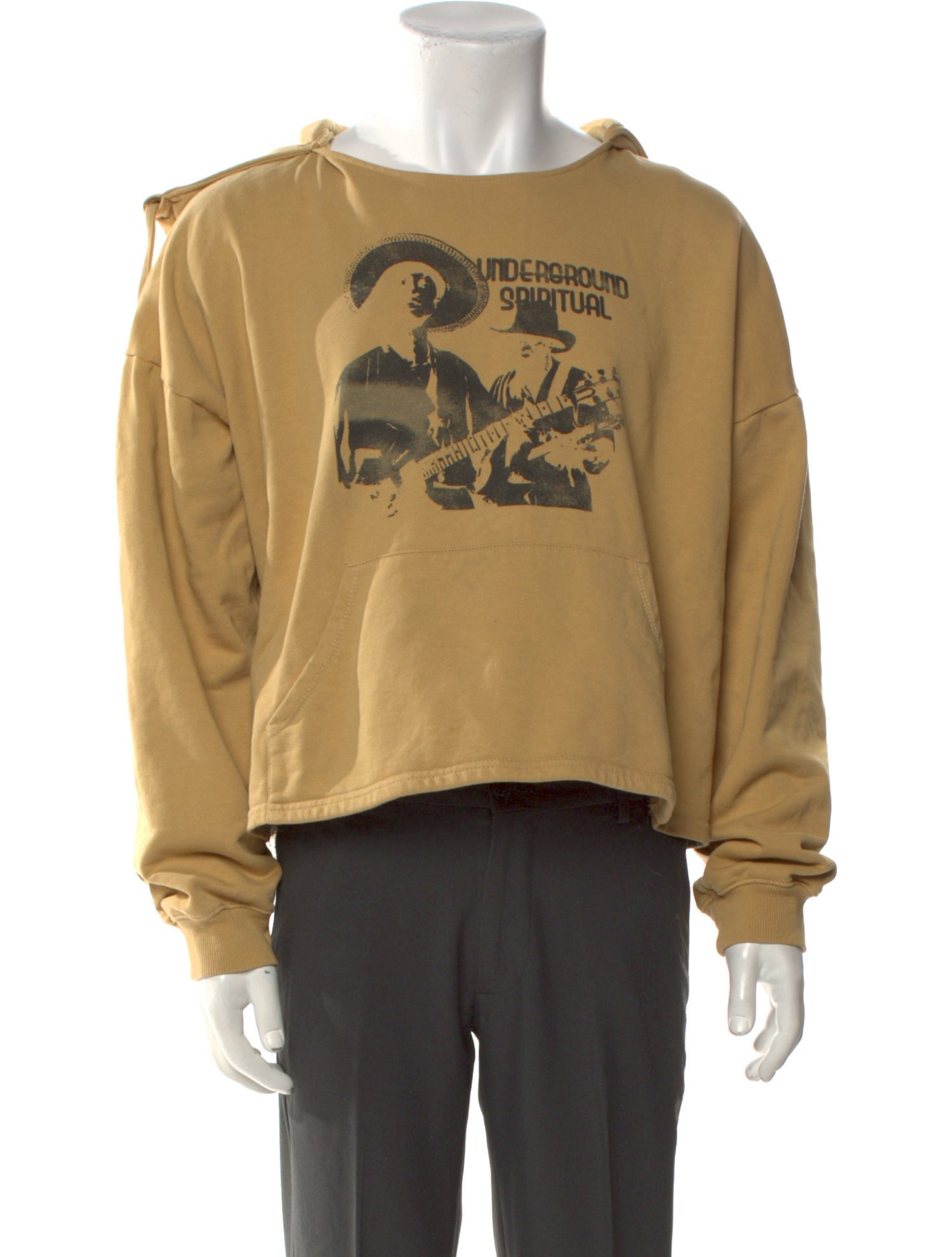 HEAD OF STATE Graphic Print Crew Neck Sweatshirt