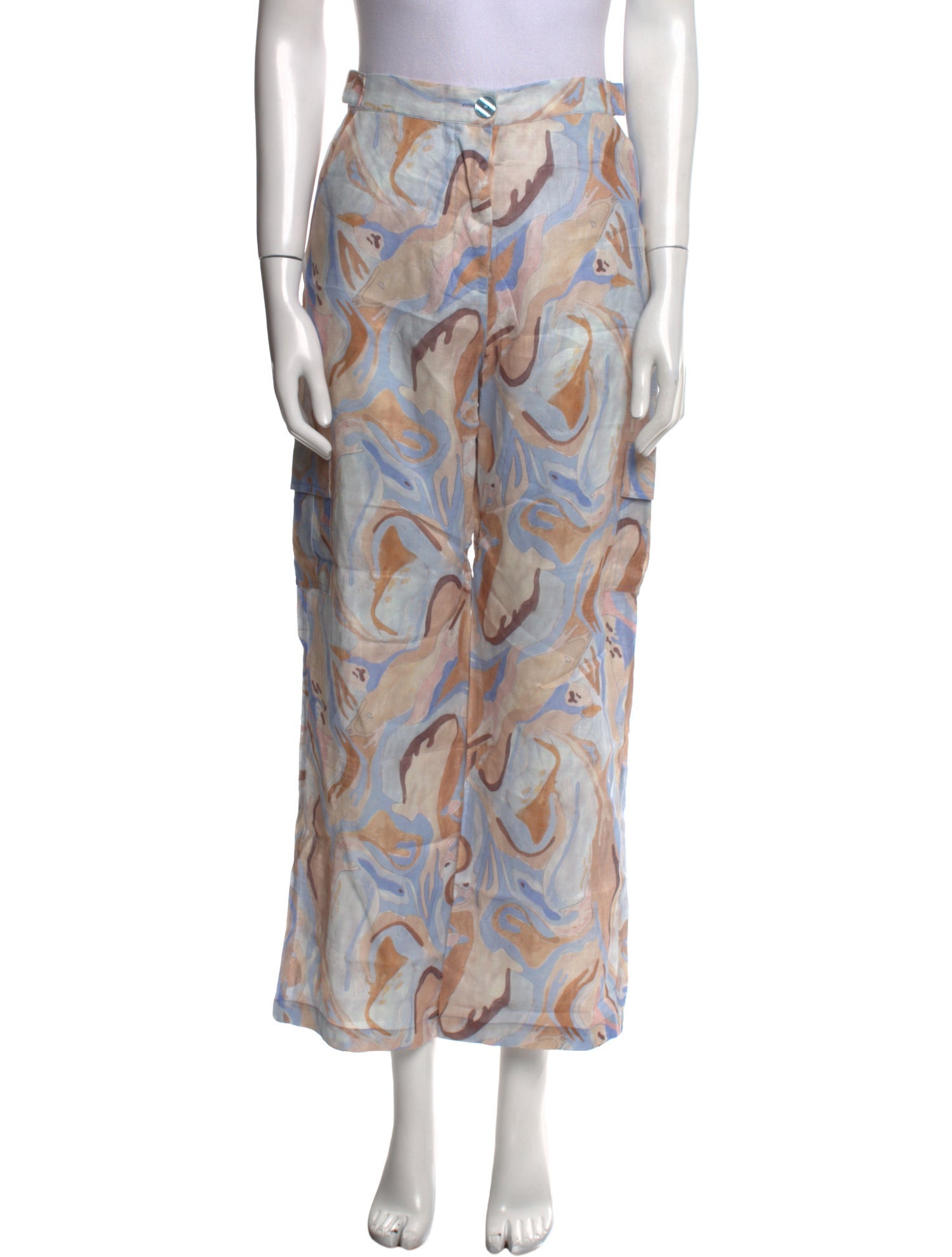 Helmstedt Printed Wide Leg Pants