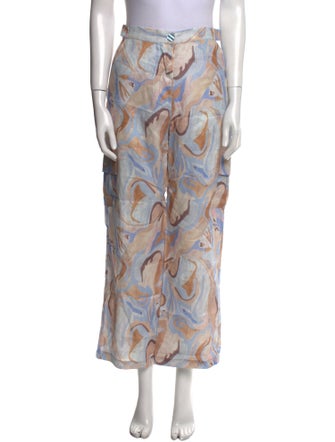 Helmstedt Printed Wide Leg Pants