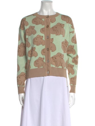 Helmstedt Printed Crew Neck Sweater