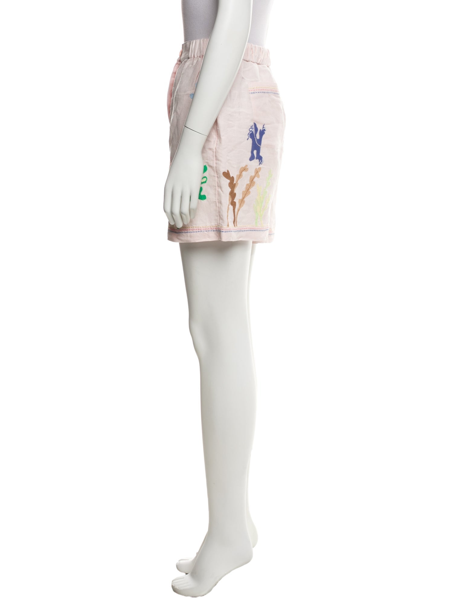 Helmstedt Linen Mini Shorts