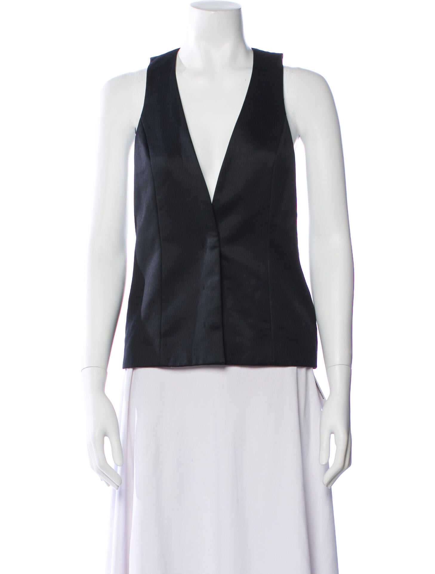 Heliot Emil Wool V-Neck Top