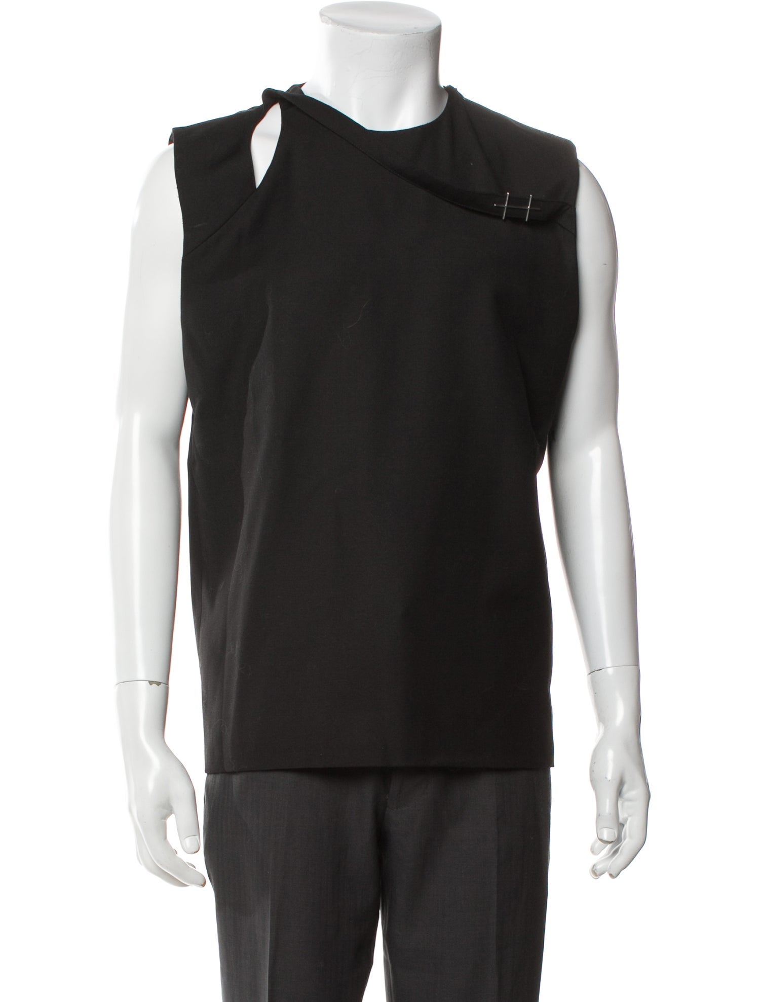 Heliot Emil Crew Neck Sleeveless T-Shirt