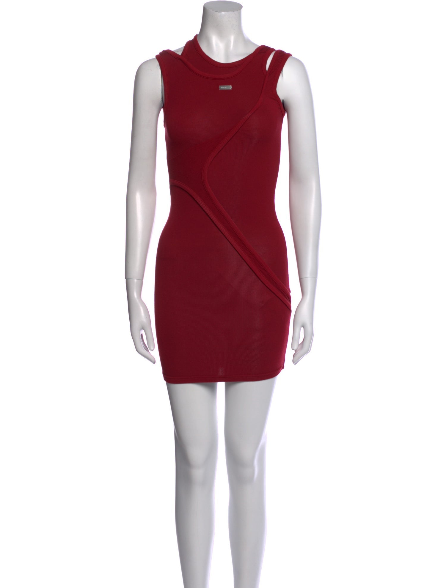 Heliot Emil Cowl Neck Mini Dress