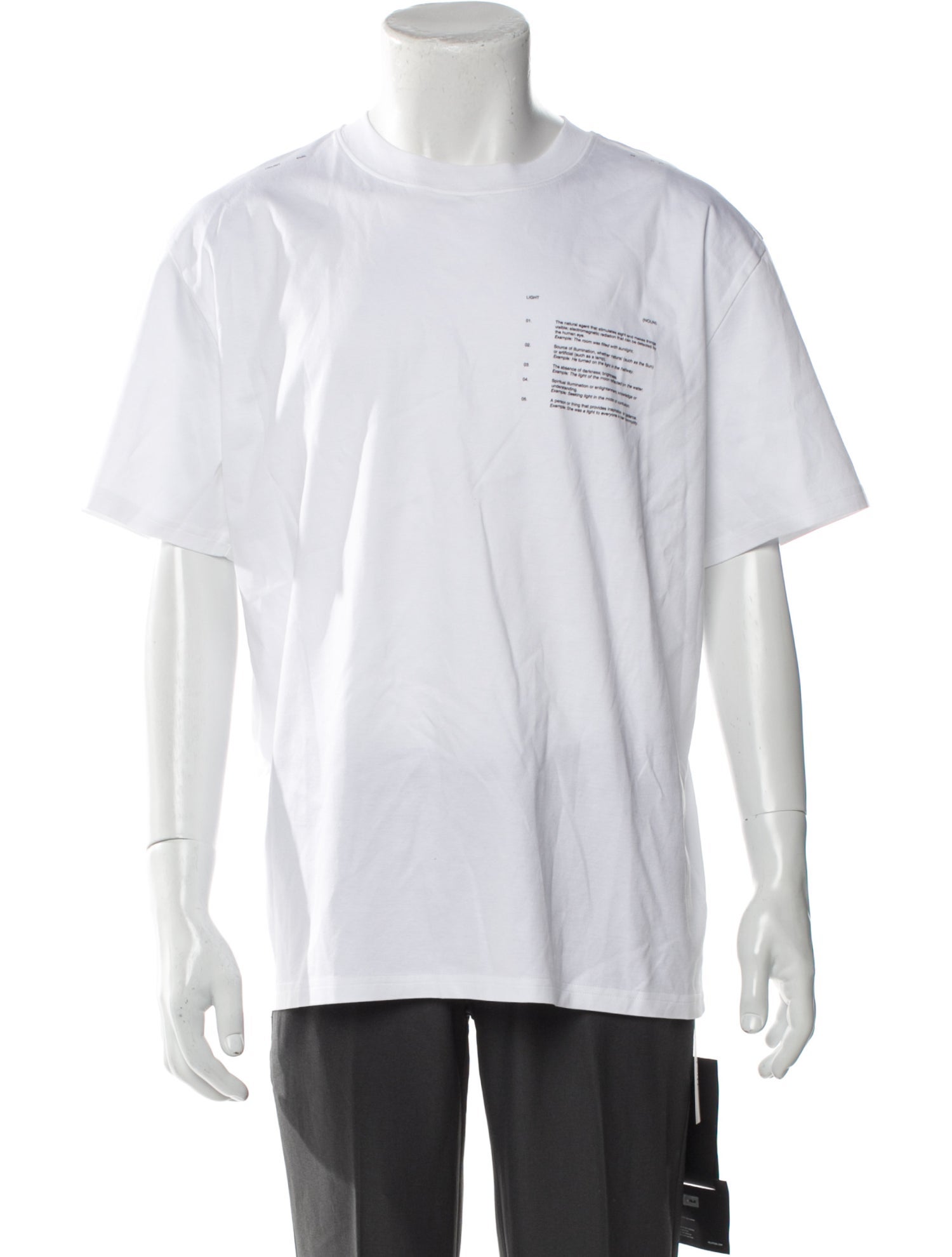 Heliot Emil Graphic Print Crew Neck T-Shirt w/ Tags