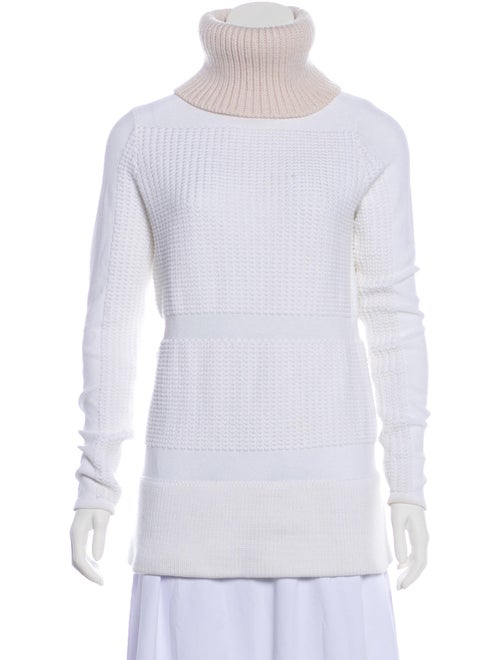 Helmut Lang Turtleneck Sweater White