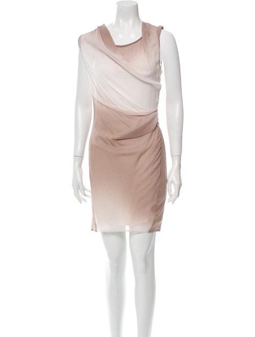 Helmut Lang Silk Mini Dress