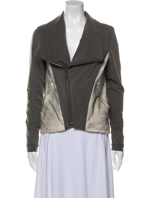 Helmut Lang Biker Jacket Grey