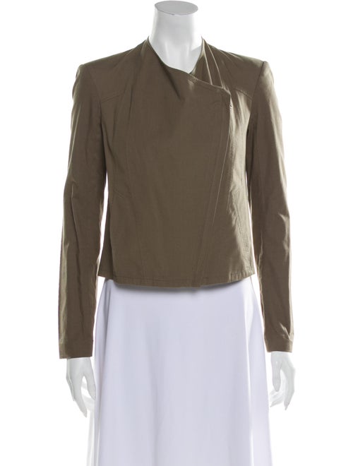 Helmut Lang Biker Jacket Green