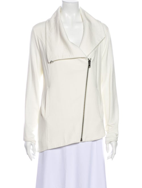 Helmut Lang Biker Jacket White