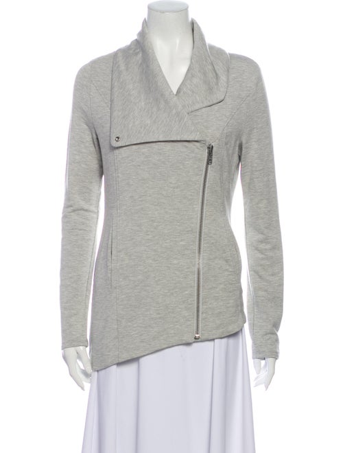 Helmut Lang Biker Jacket Grey