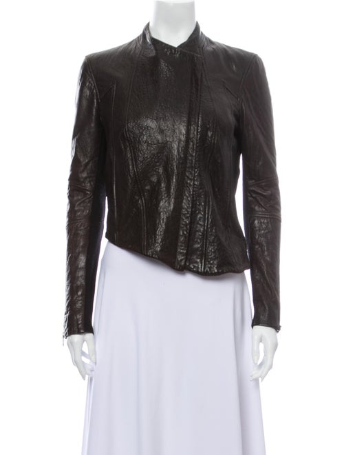 Helmut Lang Lamb Leather Jacket Black