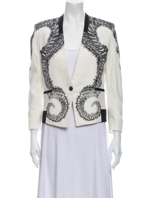 Helmut Lang Graphic Print Jacket Black