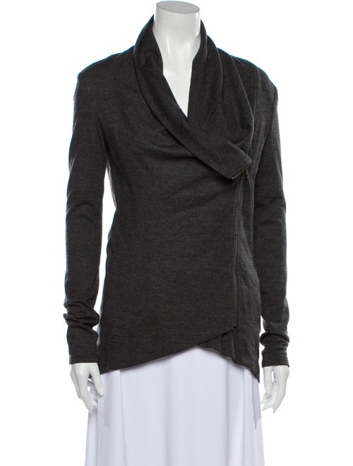Helmut Lang Wool Biker Jacket Wool