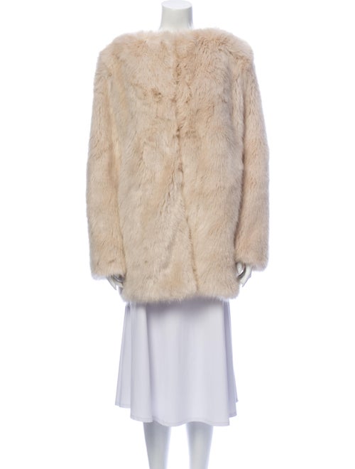 Helmut Lang Faux Fur Coat