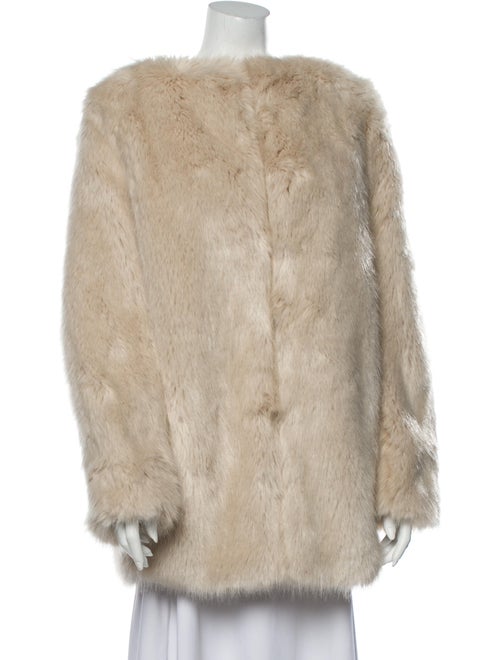 Helmut Lang Faux Fur Coat