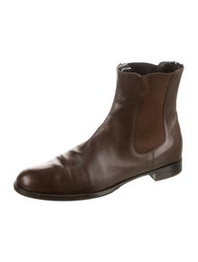 Size UK 8 H by Hudson Men's Tan Friar Zipper Leather Boots Size UK 8 H by Hudson Men's Tan Friar Zipper Leather Boots