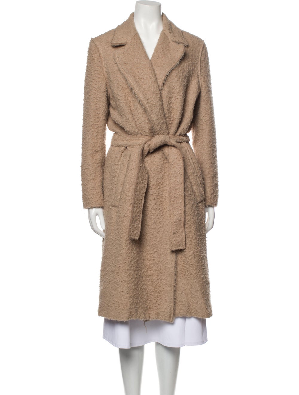 Helmut Lang Alpaca Faux Fur Coat - image 1