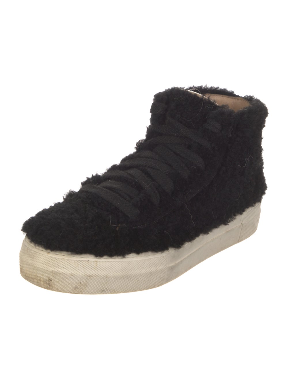 Helmut Lang Faux Fur Sneakers - image 2
