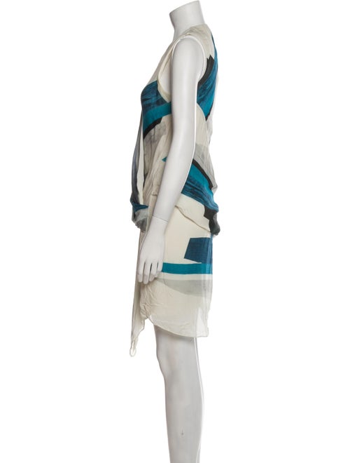 Helmut Lang Silk Mini Dress