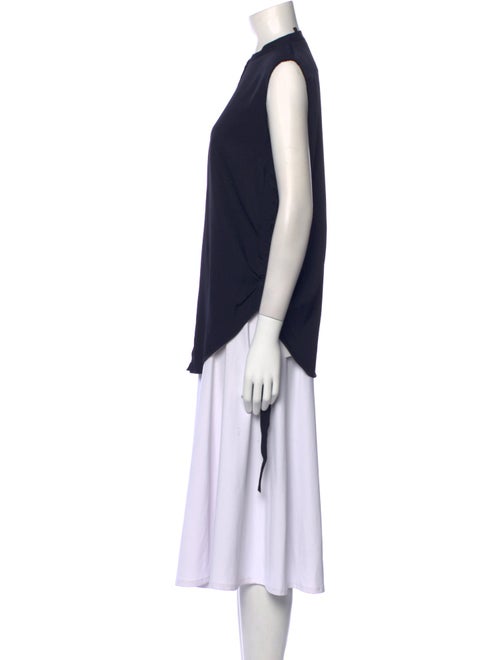 Helmut Lang Crew Neck Sleeveless Tunic
