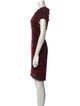Helmut Lang Printed Knee-Length Dress