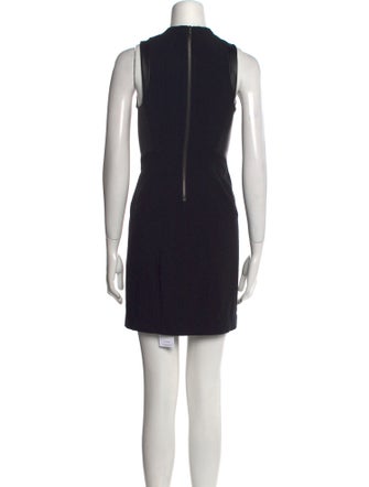 Helmut Lang Colorblock Pattern Mini Dress