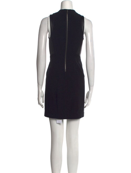 Helmut Lang Colorblock Pattern Mini Dress