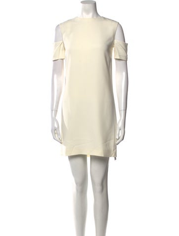 Helmut Lang Dresses Bateau Neckline Mini Dress US 2 | XS