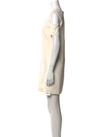 Helmut Lang Bateau Neckline Mini Dress