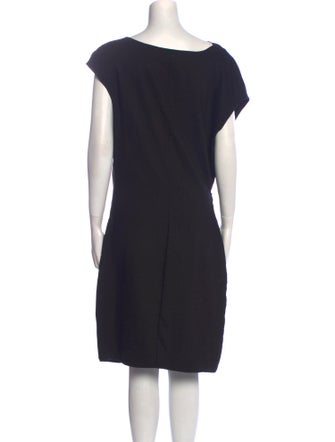 Helmut Lang Cowl Neck Knee-Length Dress