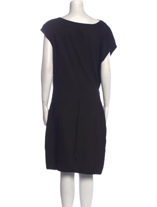 Helmut Lang Cowl Neck Knee-Length Dress