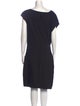 Helmut Lang Cowl Neck Knee-Length Dress