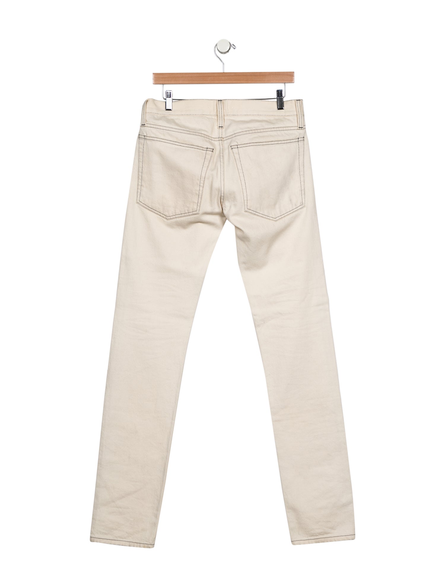 Helmut Lang High-Rise Straight Leg Jeans