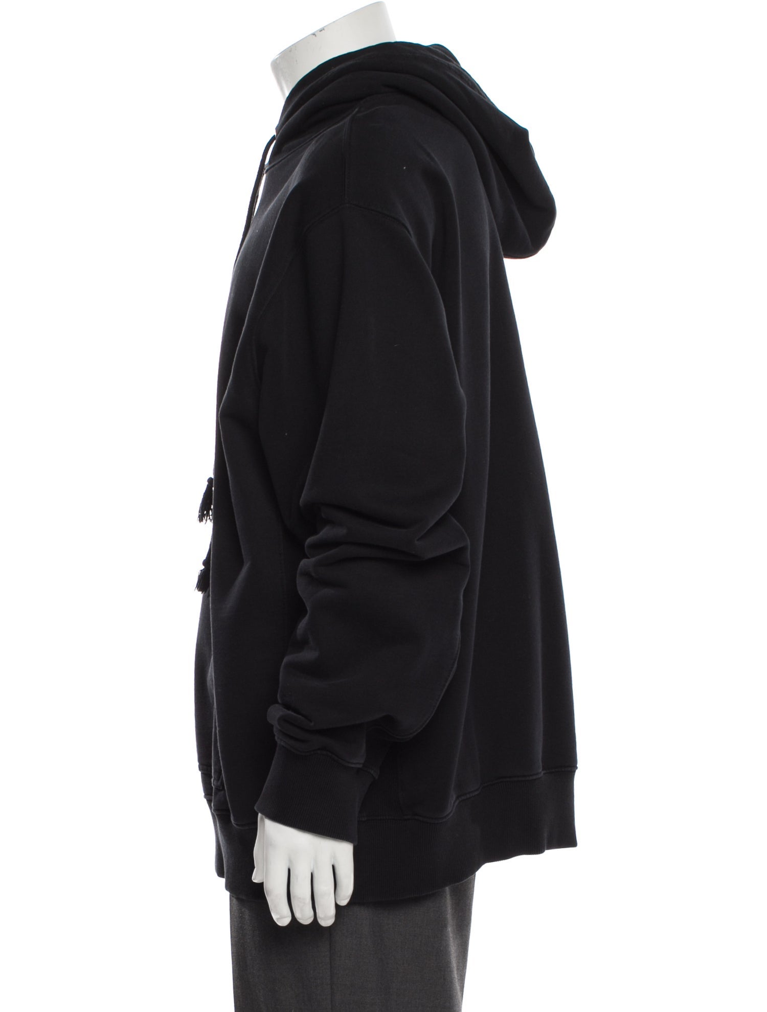 Helmut Lang Graphic Print Crew Neck Hoodie