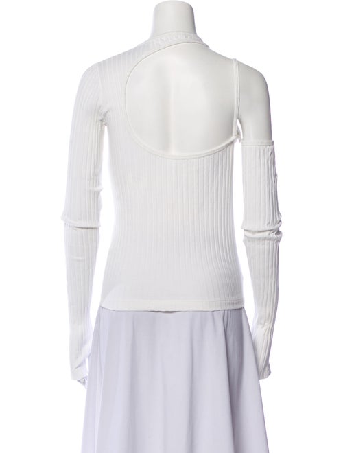 Helmut Lang Crew Neck Three-Quarter Sleeve Top
