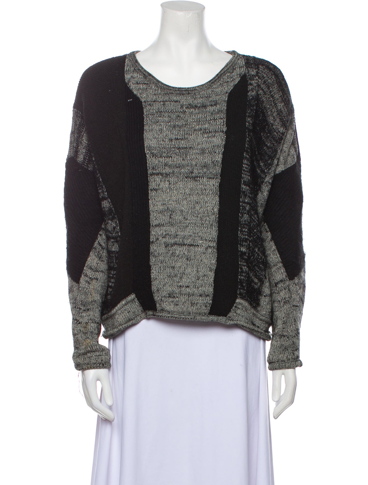 Helmut Lang Colorblock Pattern Bow Accents Short Set