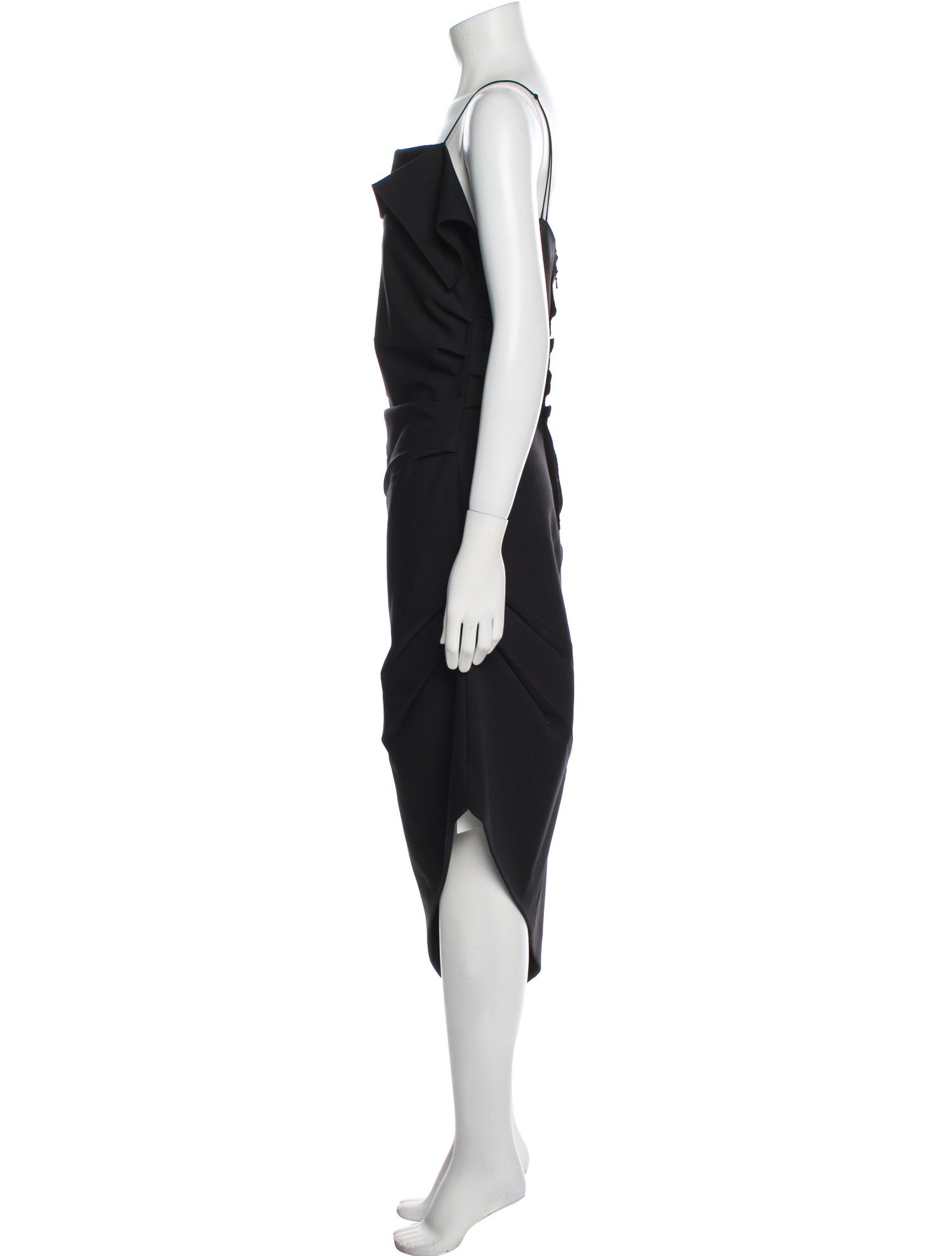Helmut Lang Square Neckline Long Dress