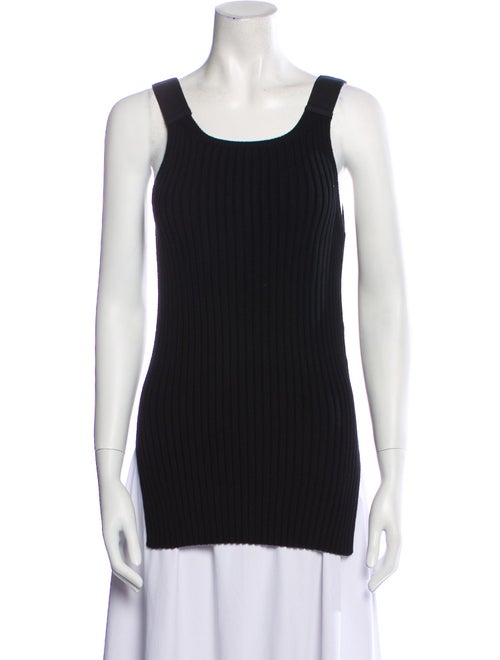 Helmut Lang Scoop Neck Sleeveless Top