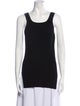 Helmut Lang Scoop Neck Sleeveless Top