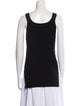 Helmut Lang Scoop Neck Sleeveless Top