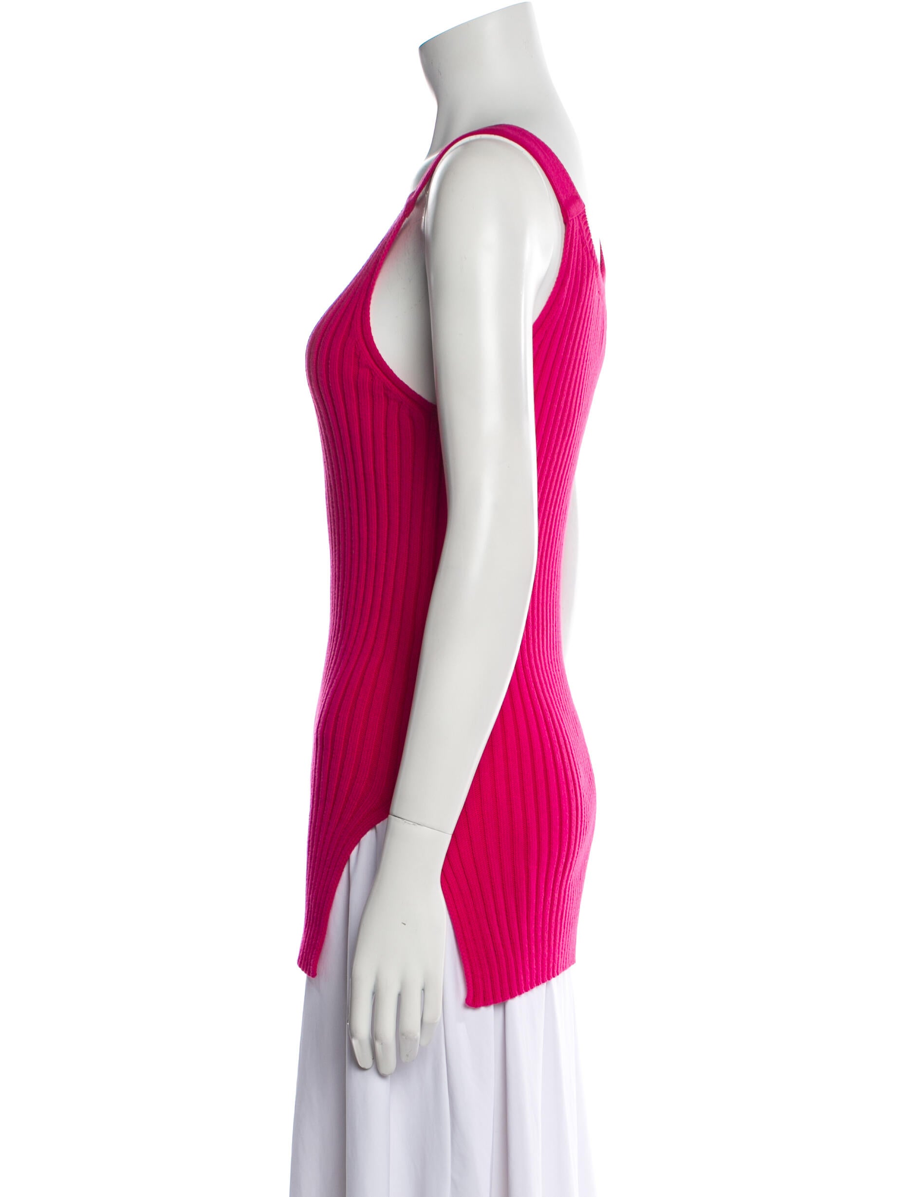 Helmut Lang Scoop Neck Sleeveless Top