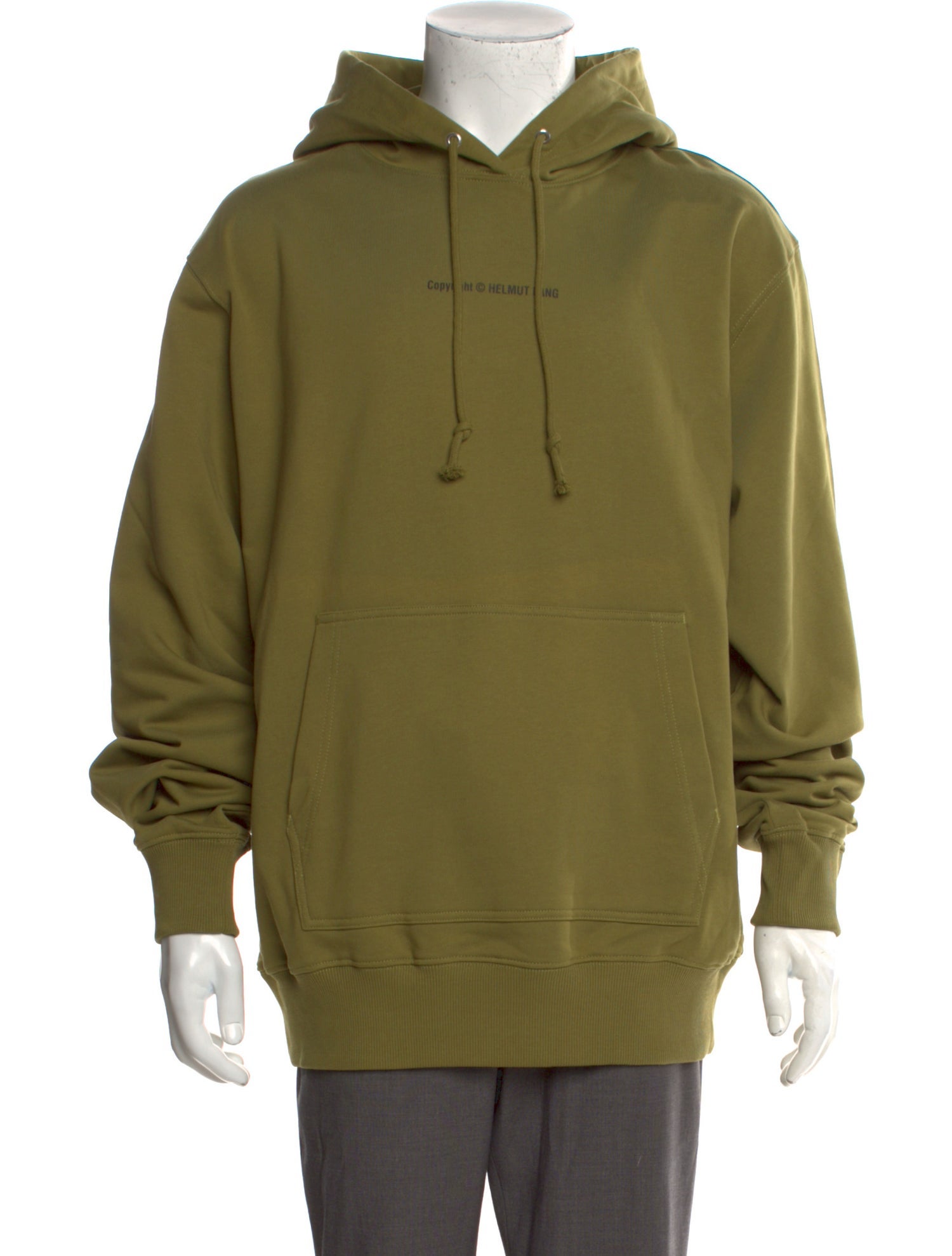 Helmut Lang Graphic Print Crew Neck Hoodie w/ Tags