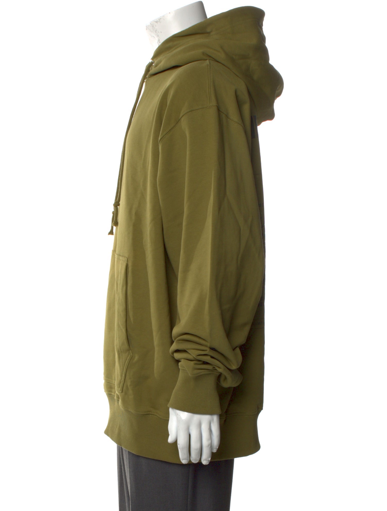 Helmut Lang Graphic Print Crew Neck Hoodie