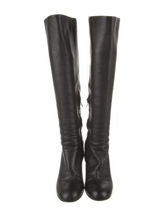 Helmut Lang Leather Boots