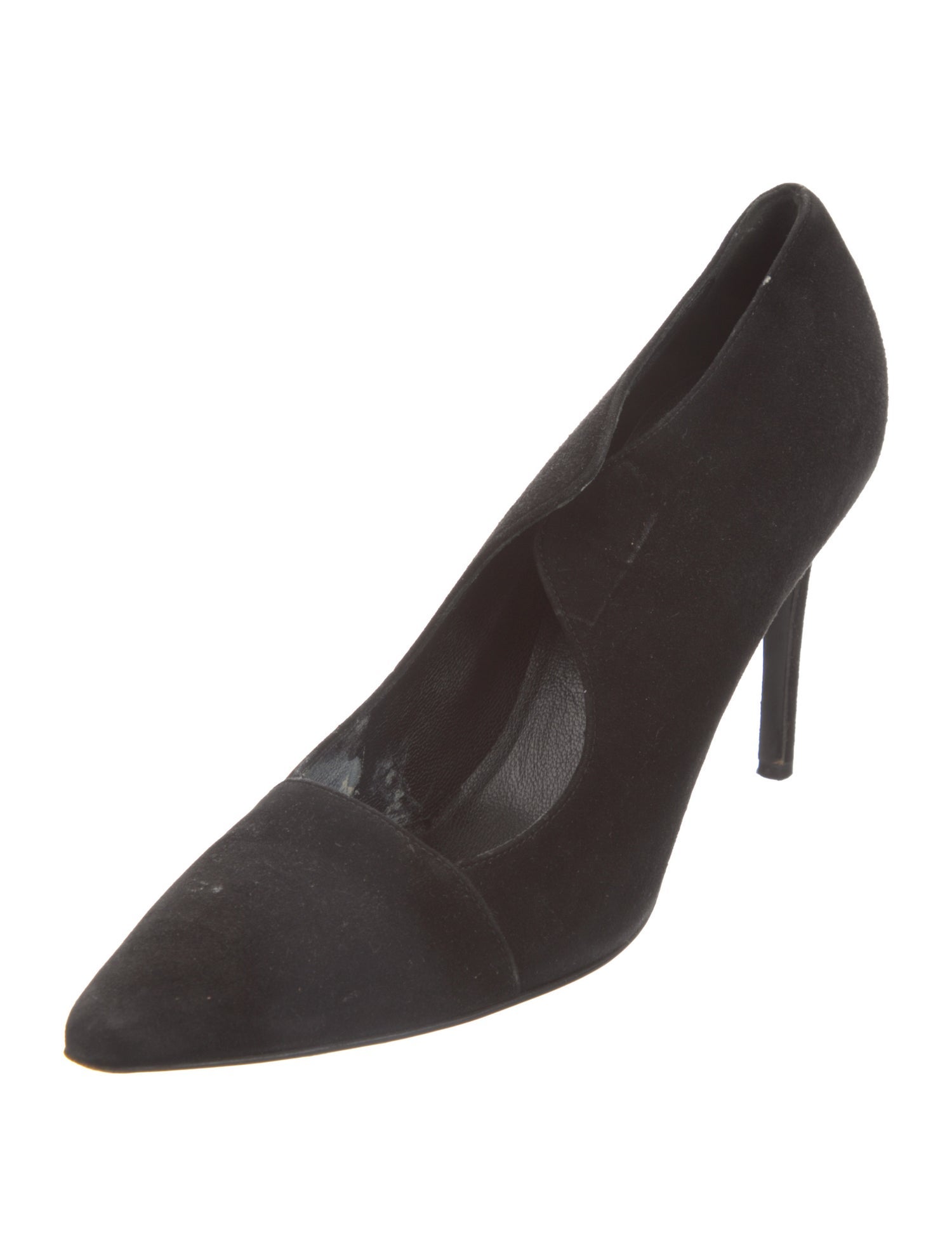 Helmut Lang Vintage Suede Pumps