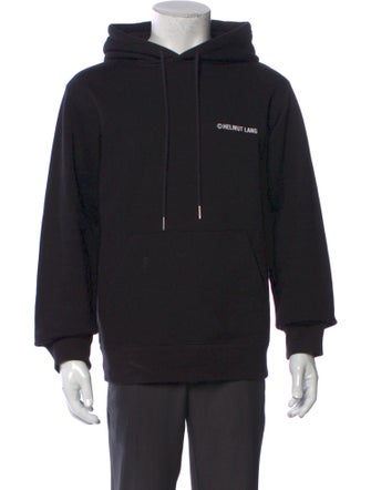 Helmut Lang Graphic Print Crew Neck Hoodie